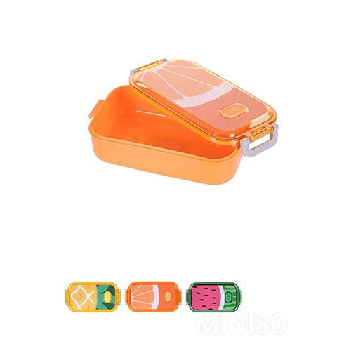 BENTO BOX DE PLÁSTICO SERIE FRUTAS