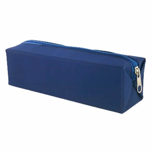 ESTOJO ESCOLAR BASICO COM CAPACIDADE DE 12 LÁPIS COR AZUL
