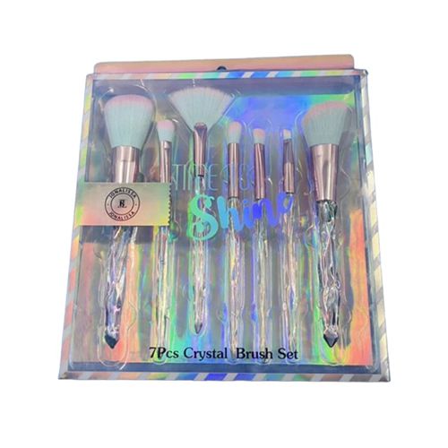 KIT PINCÉIS PARA MAQUIAGEM 7 PEÇAS