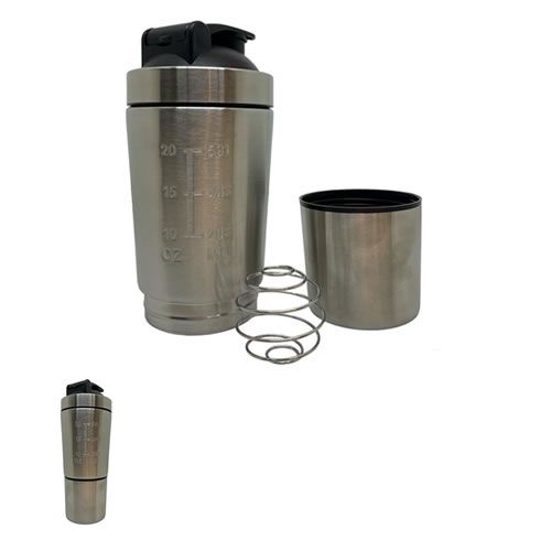 COPO DE INOX COM MISTURADOR SHAKE (750 ML)