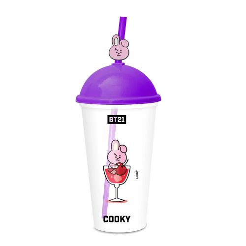 COPO COM CANUDO BTS  COOKYU ( MUDA COR)
