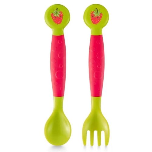 GARFO E COLHER FLEXIVEIS FUNNY MEAL MS. BERRY