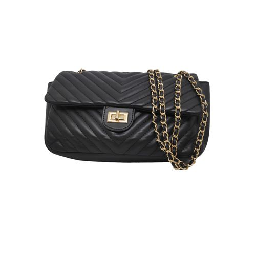 BOLSA FEMININA DE OMBRO GRANDE COM ALÇA DE CORRENTE B PAULLA