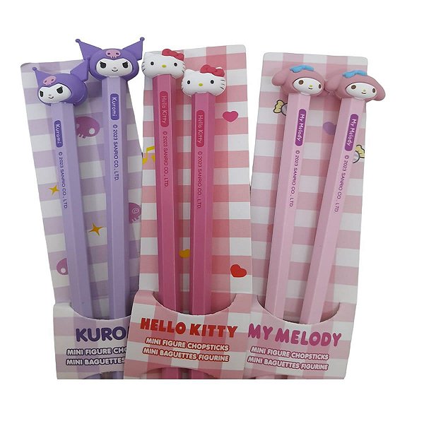 HASHI DECORADO MODELO SANRIO TAMANHO 24 CM.