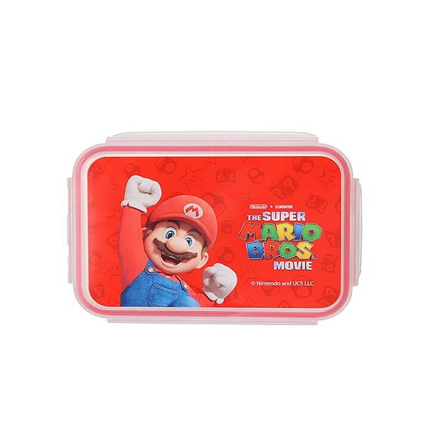 MARMITA BENTO BOX COM TRAVA SUPER MARIO BROS. 1000 ML.