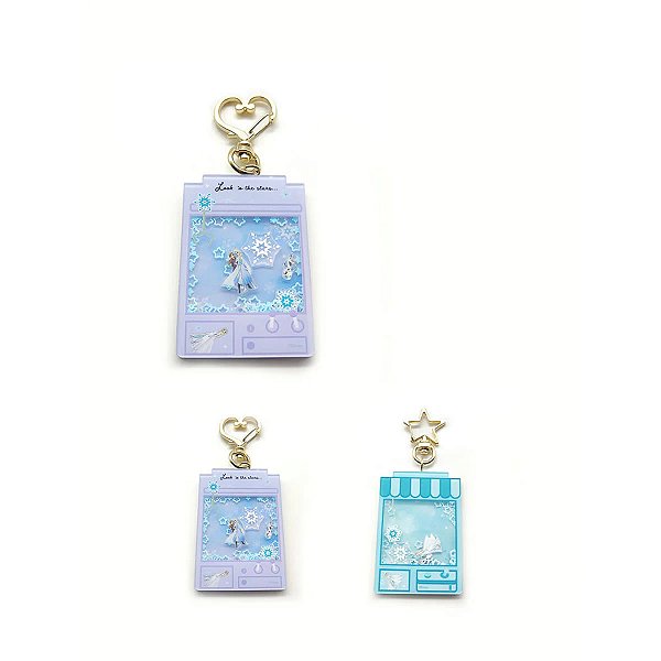 CHAVEIRO EM ACRILICO COLEÇÃO DISNEY FROZEN 2.0 TAMANHO 6 CM.