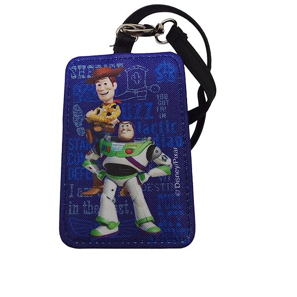 TAG DE MALA COLEÇÃO DISNEY TOY STORY TAMANHO 10 CM.