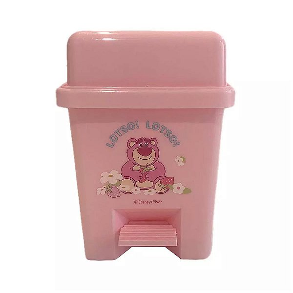 LIXEIRA DE MESA COM TAMPA BASCULANTE COLEÇÃO DISNEY LOTSO