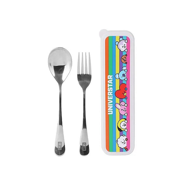CONJUNTO DE TALHERES COM ESTOJO MODELO BT21 UNIVERSTAR