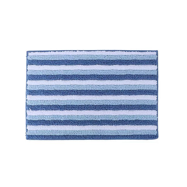TAPETE ANTIDERRAPANTE LISTRADO 3 CORES TAMANHO 60 X 40 CM.