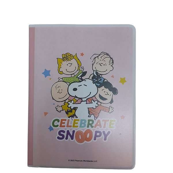 BLOCO DE ANOTAÇÕES SNOOPY CELEBRATE 96 FOLHAS PAUTADAS