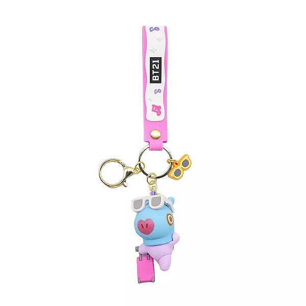 CHAVEIRO DA COLEÇÃO BT21 MANG 12 CM.