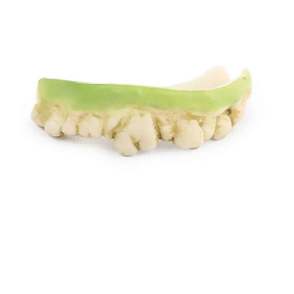 DENTES DE ZUMBI MASSA PARA FIXAÇÃO DE PRESAS 3,6 Gs.
