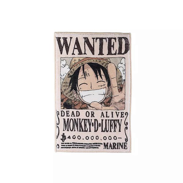 TAPETE ANTIDERRAPANTE ONE PIECE LUFFY MINISO 60 X 40 CM.