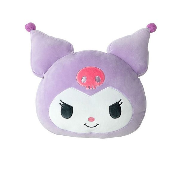 Travesseiro Almofada Kuromi Sanrio Miniso Cabeça Macia Fofa