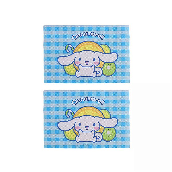 JOGO AMERICANO SANRIO CINNAMOROLL MINISO 2 PEÇAS 30 X 45 CM.