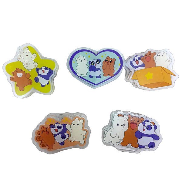 PRESILHA INFANTIL DE ACRÍLICO COLEÇÃO WE BABY BEARS.