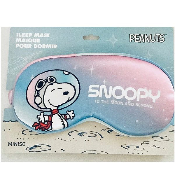 MÁSCARA PARA DORMIR SNOOPY EXPLORADOR ESPACIAL 20 CM.