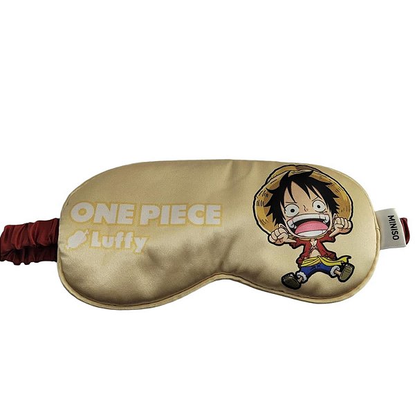 MÁSCARA PARA DORMIR ONE PIECE LUFFY MINISO 21 CM.