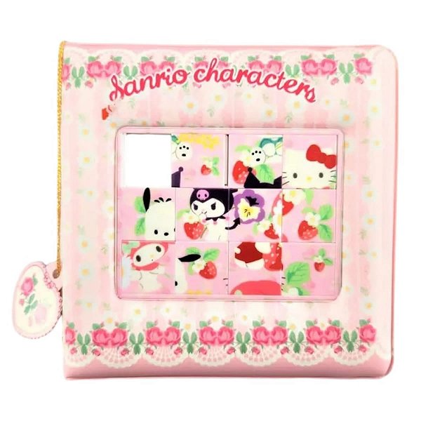 BLOCO ANOTAÇÕES SANRIO COM QUADRO DE MONTAGEM MINISO ROSA 64 FOLHAS