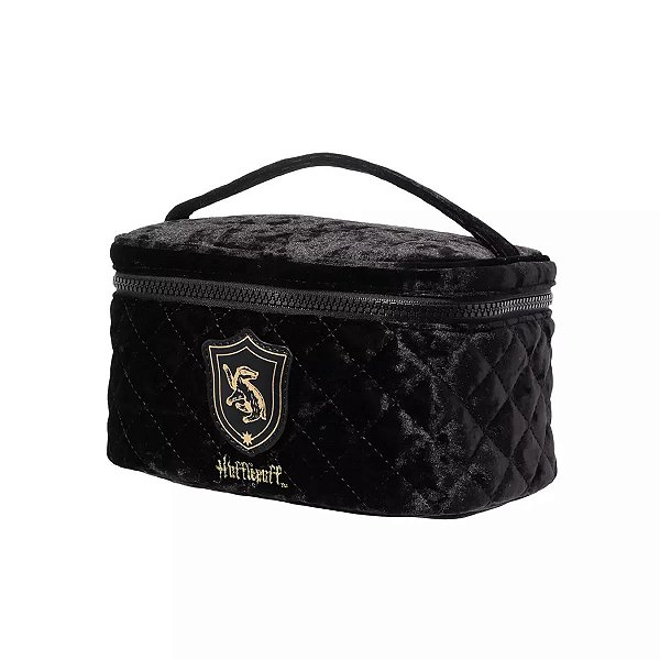 NECESSAIRE PARA MAQUIAGEM HARRY POTTER HUFFLEPUFF MINISO 22X12X12CM.