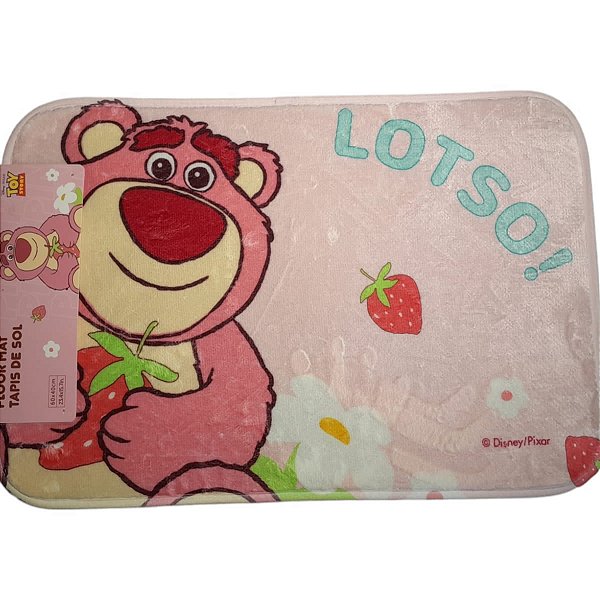 TAPETE ANTIDERRAPANTE COLEÇÃO DISNEY LOTSO MINISO 60 X 40 CM.
