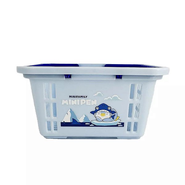 CESTO ORGANIZADOR MINI FAMILY MINI PEN MINISO 16 X 8 X 8 CM.