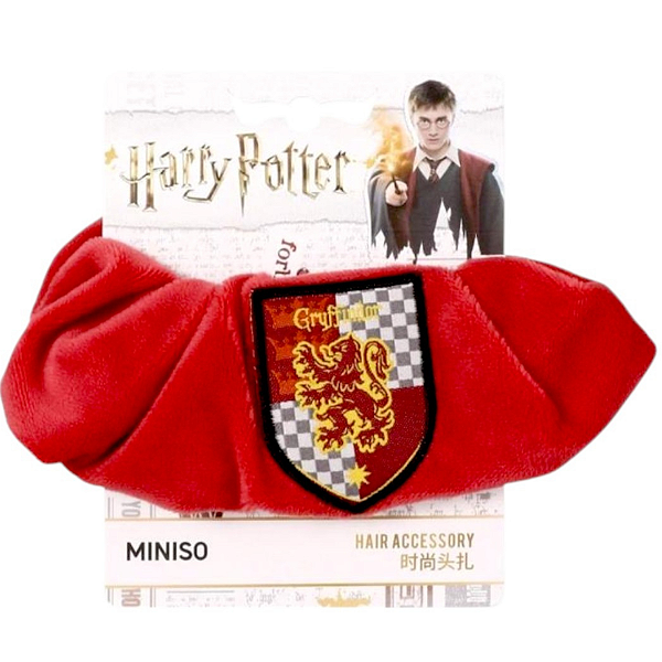 Elástico de Cabelo Macio Harry Potter Gryffindor Miniso