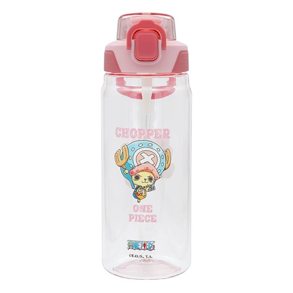 Garrafa com Alça e Canudo One Piece Chopper BPA Free Miniso