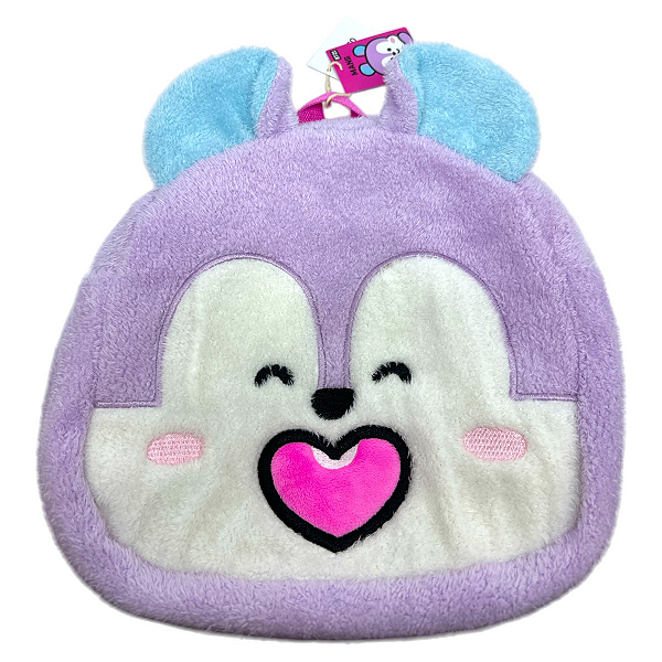 MOCHILA INFANTIL DE PELUCIA MACIA BT21 MANG ORIGINAL MINISO