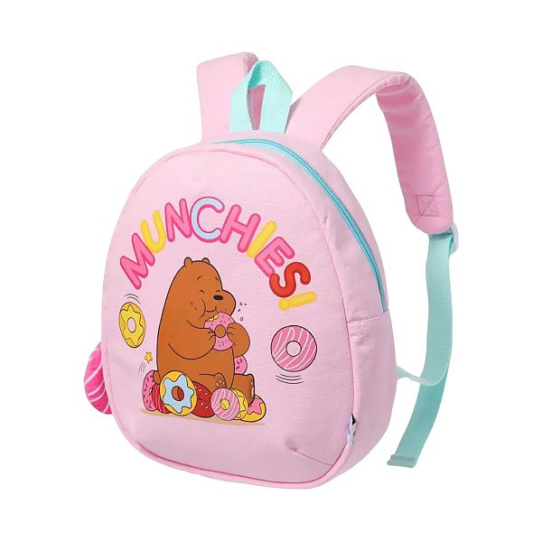 Mochila Infantil We Bare Bears Pardo Miniso Original