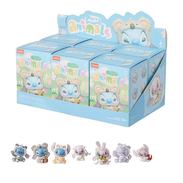 Blind Box Caixa Surpresa Stitch Disney Original Miniso