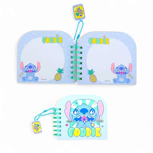 Caderno Stitch Disney Holográfico Fofo Original Miniso