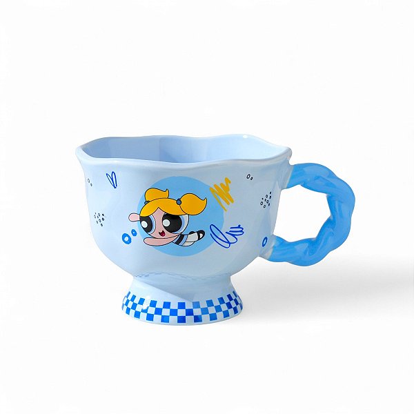 Xícara Cerâmica Lindinha Meninas Superpoderosas Miniso