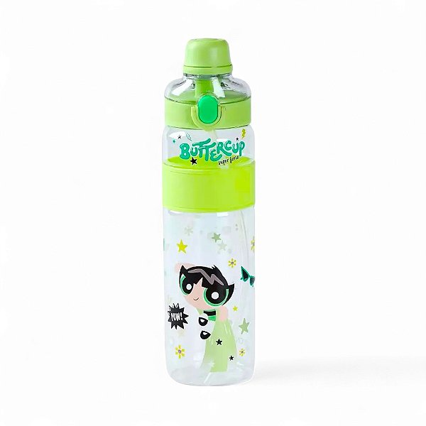 Garrafa Docinho Meninas Superpoderosas Original Miniso