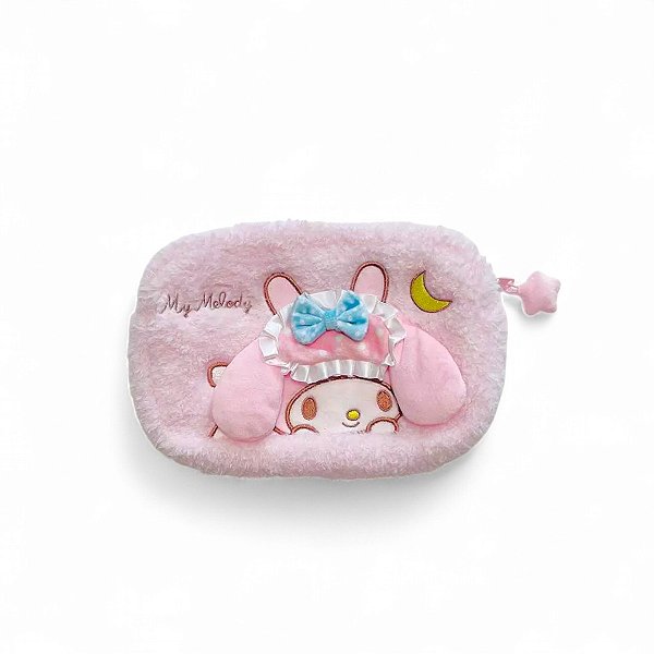 Necessaire My Melody Sanrio Pelúcia Original Miniso