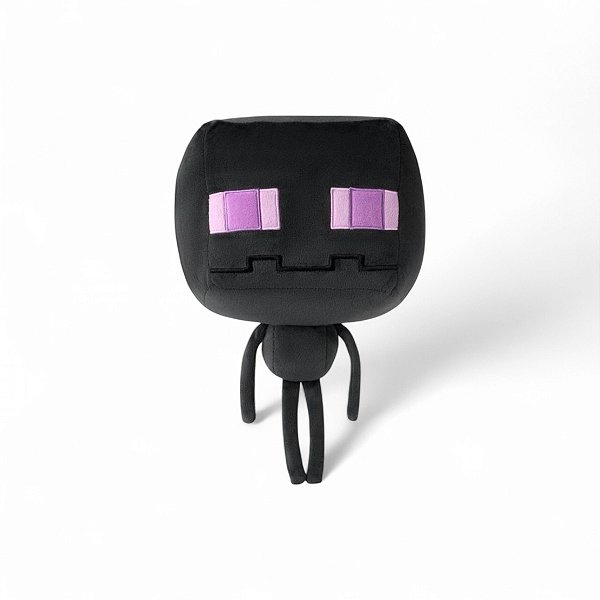 Pelúcia Enderman Minecraft Original Miniso Oficial