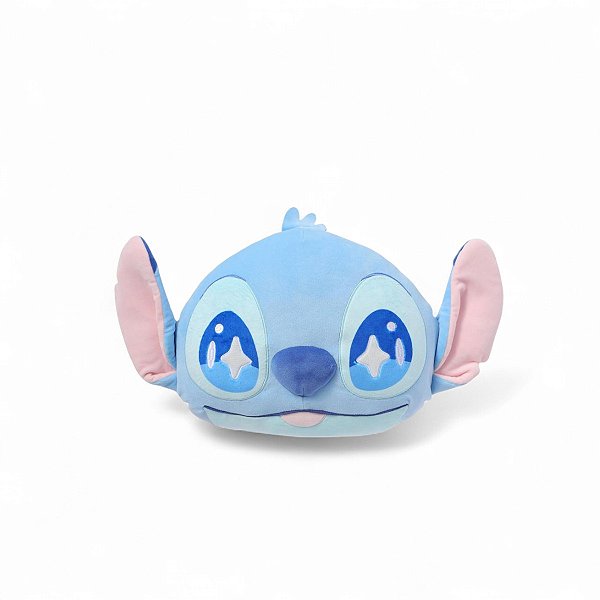 Almofada Pelúcia Stitch Cabeça Fofa Disney Original Miniso