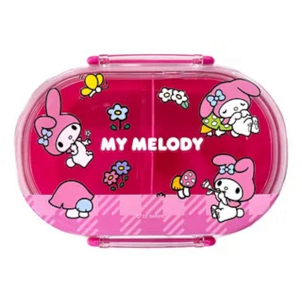 Marmitinha Lancheira Bento Box My Melody 650ml Miniso Sanrio
