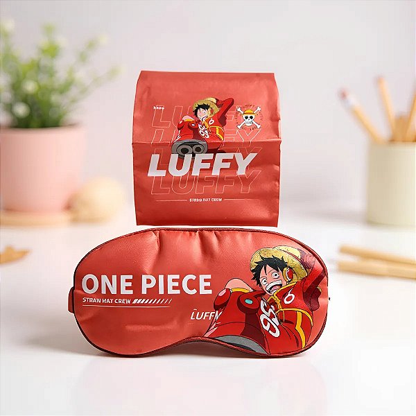 MÁSCARA DE DORMIR COLEÇÃO ONE PIECE LUFFY MINISO