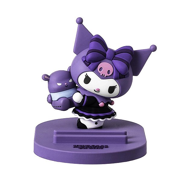 Suporte De Celular De Mesa Kuromi Sanrio Miniso Acessório
