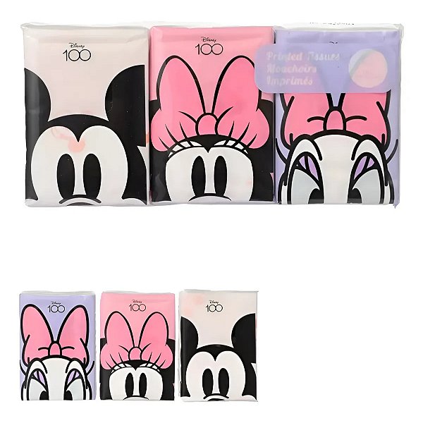 LENÇOS DA COLEÇÃO DISNEY MICKEY MINNIE MINISO