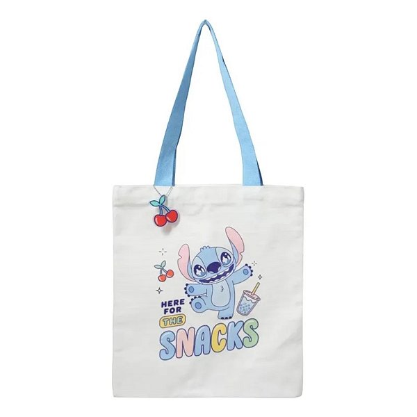 Sacola Reutilizável Miniso Disney Stitch Fofinha Bolsa