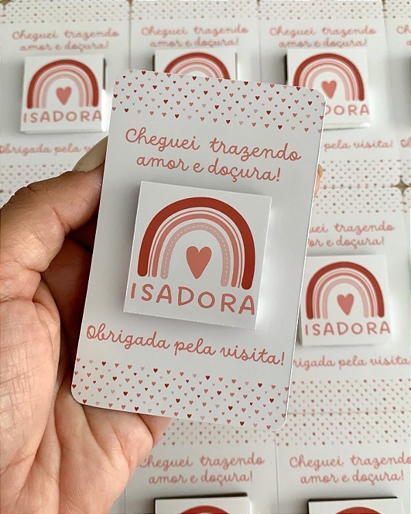 Card com Chocolate LaCreme