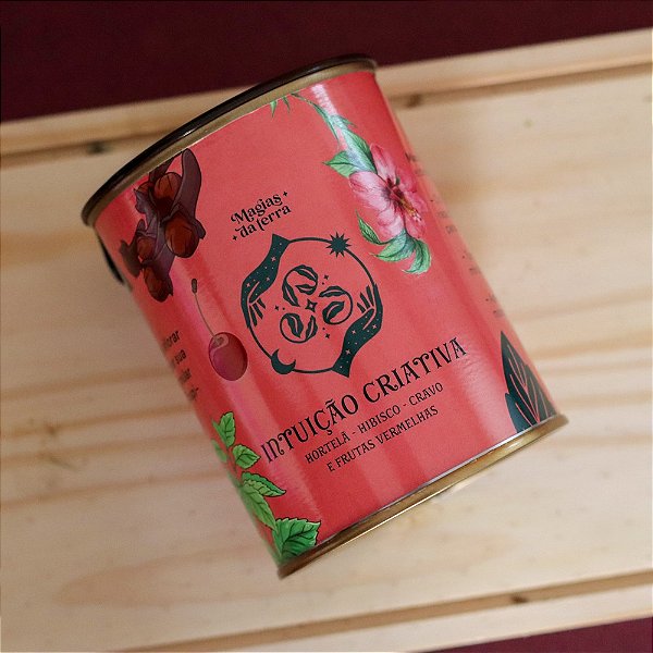 Chá Infusão Intuição Criativa Um Blend Inspirador Lata (Preço Sugerido de Venda: R$53,90)
