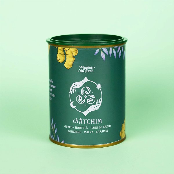 Chá Infusão Atchim Lata (Preço Sugerido de Venda: R$53,90)