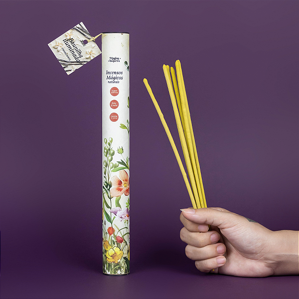 Incenso Natural Baunilha Chama Sorte (Preço Sugerido de Venda: R$27,90)