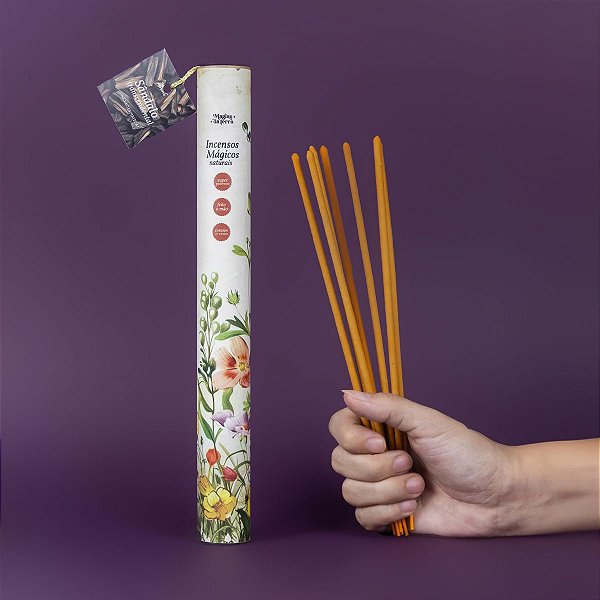 Incenso Natural Sândalo Conexão Espiritual (Preço Sugerido de Venda: R$27,90)