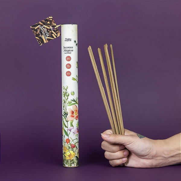 Incenso Natural Canela Chama Dinheiro (Preço Sugerido de Venda: R$27,90)
