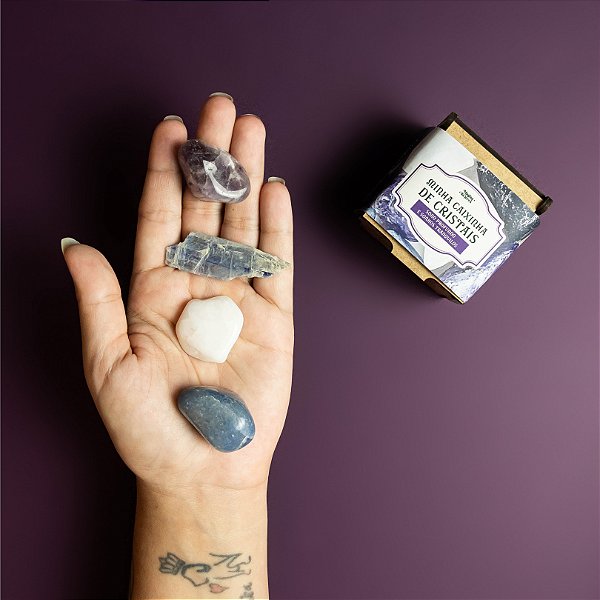 Kit Cristais Sono Profundo e Sonhos Conscientes (Preço Sugerido de Venda: 33,90)